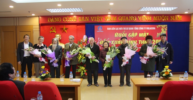 Nồng ấm buổi gặp mặt đầu Xuân Bính Thân 2016 của Ban Liên lạc hưu trí cơ quan TCT Viglacera – CTCP