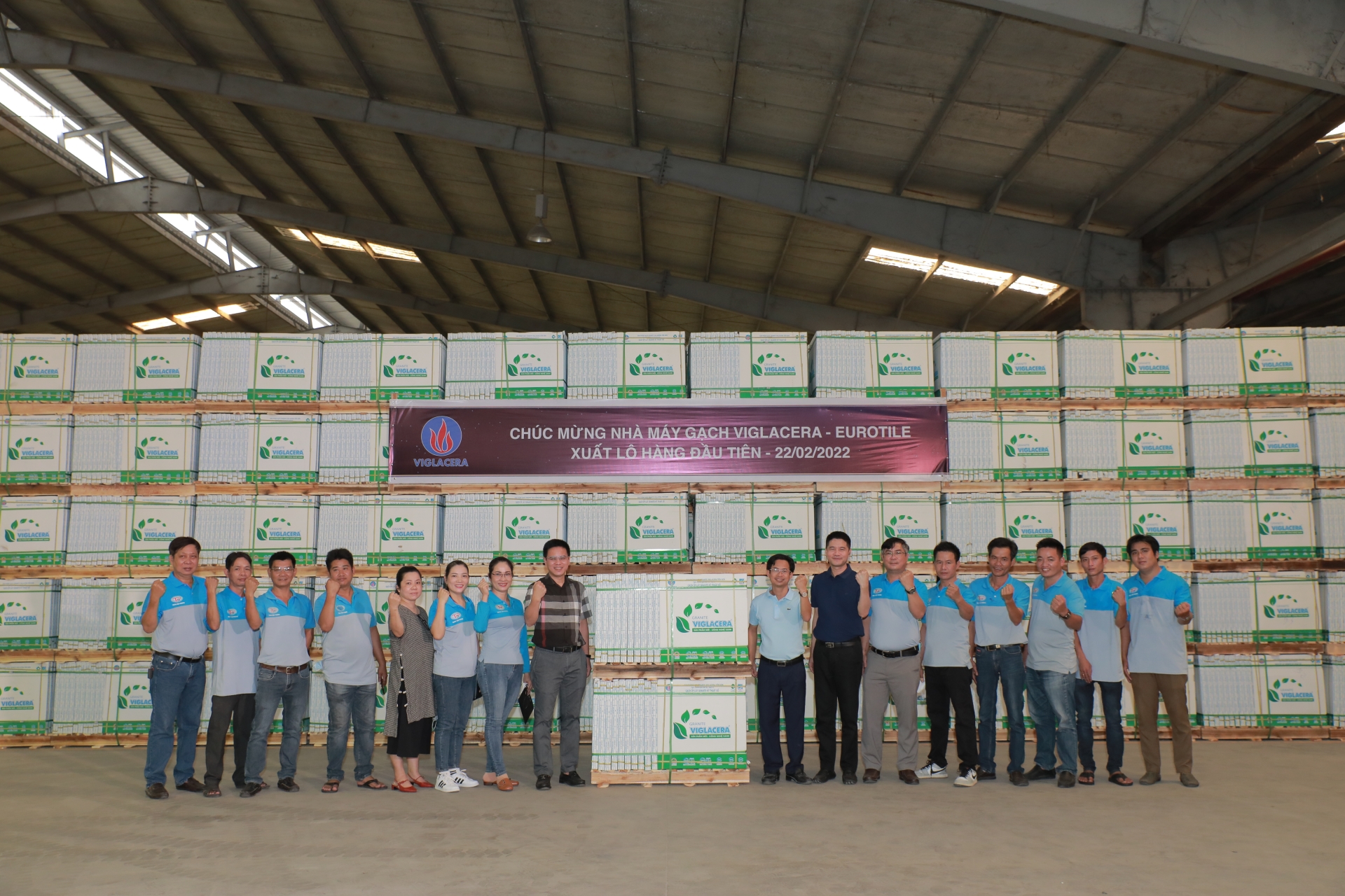 The first batches of tile are shipped in 2022: Viglacera tile Factory - Eurotile promises strength and breakthrough