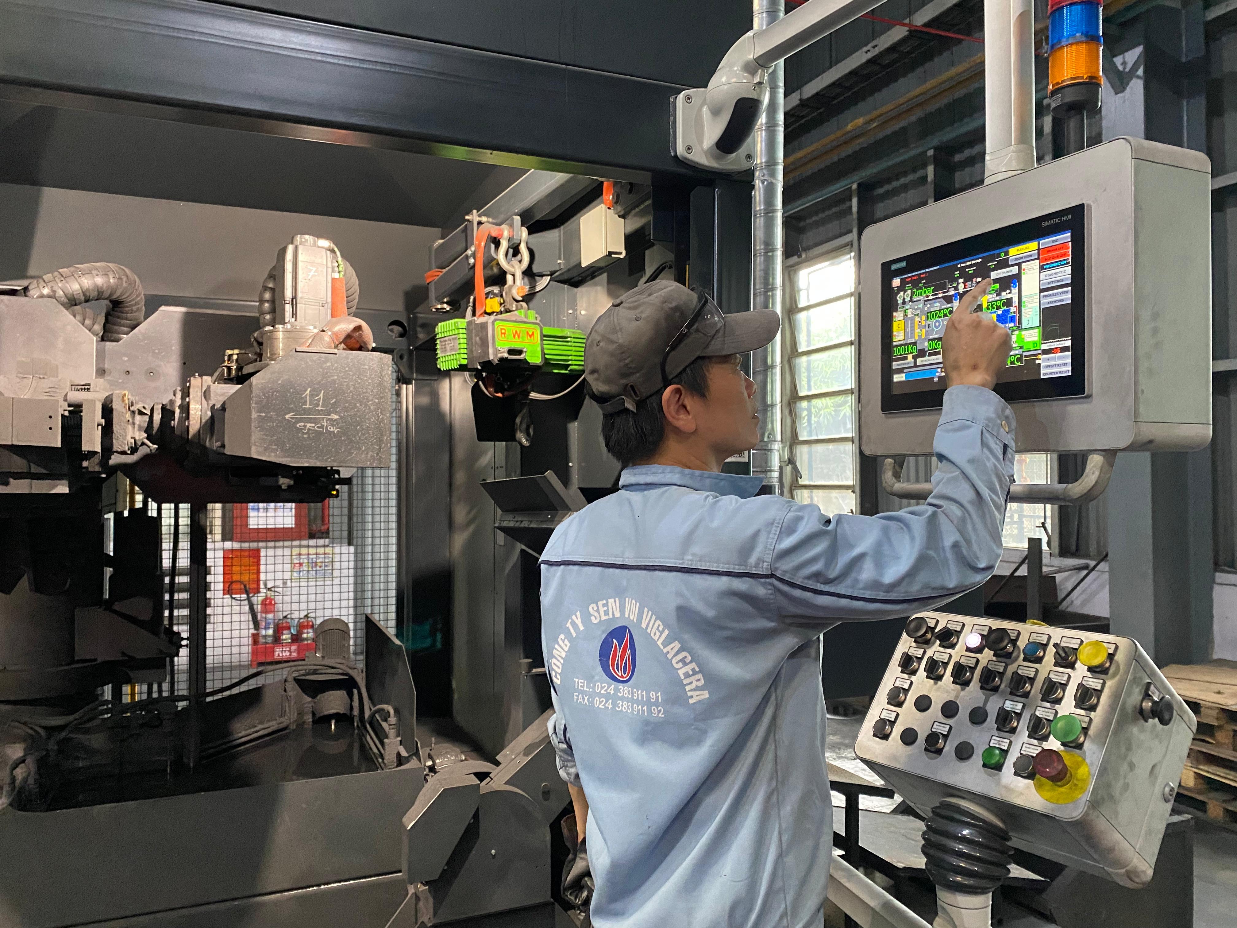 Viglacera Pioneers Full-Electric Low-Pressure Die Casting Technology for Faucet Manufacturing in Vietnam